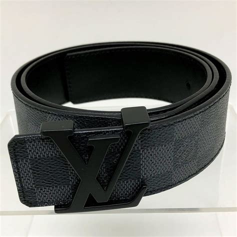 louis vuitton belt men black